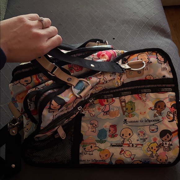 ULTRA RARE tokidoki for LeSportsac travel bag - Picture 4 of 11